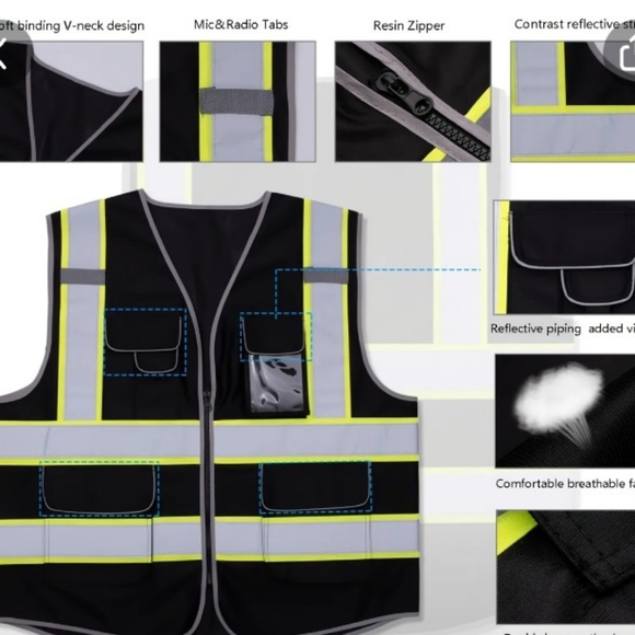 Safety Vest (TEMPORARY PRICE) - Picture 3 of 3